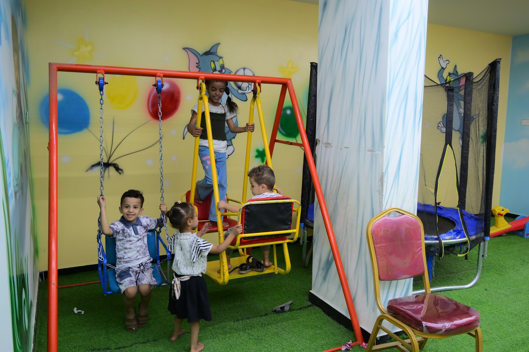 A space within the Al-Shaibani Golden Restaurants experience